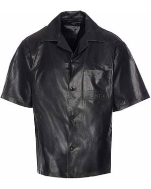Amiri Lightweight Leather Jacket - Black
