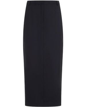 Theory Midi Skirt - Black