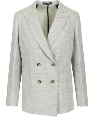 Sartoria Latorre Double-Breasted Blazer - Grey