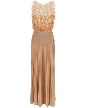 Elisabetta Franchi Dress - Natural
