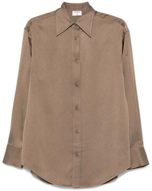 Filippa K Satin Shirt - Brown