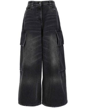 Palm Angels Jeans Boot-Cut - Azul