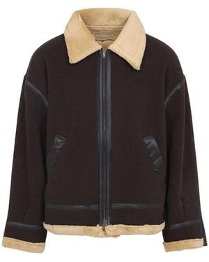 MASTERMIND WORLD Cotton Muton Jacket - Black