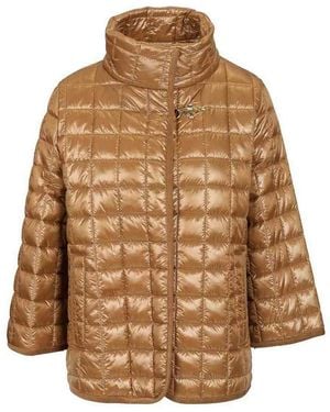 Fay Padded Coat - Brown