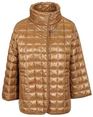 Fay Padded Coat - Brown