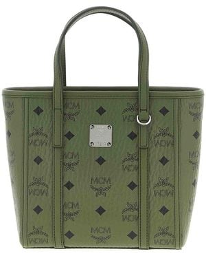 MCM Borsa Mini Mini Shopping - Verde