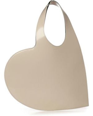 Coperni Heart Leather Bag - Natural