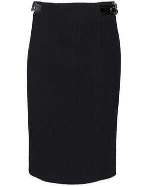 Moschino Bekted Skirt - Black