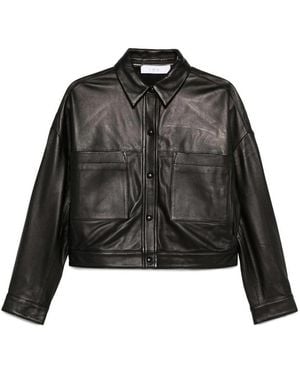 IRO Sasha Leather Jacket - Black