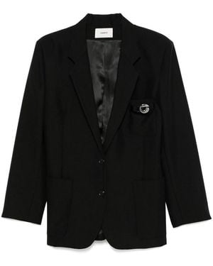 Coperni Blazer With Belt - Black
