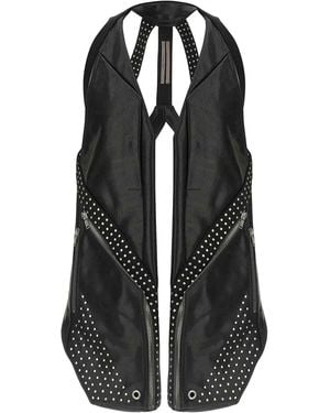 Rick Owens Temple Vest - Black