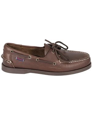 Sebago Portland Dockside Loafers - Brown