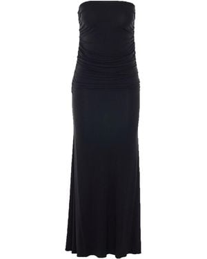 Elisabetta Franchi Schlagjeans - Schwarz