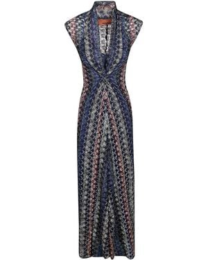 Missoni Long Dress - Blue