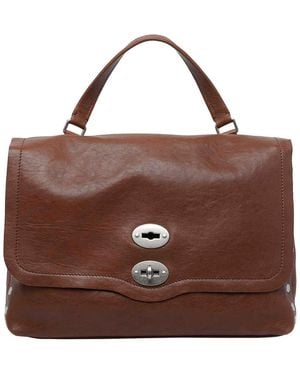 Zanellato Medium Postina Tabacco Handbag - Brown