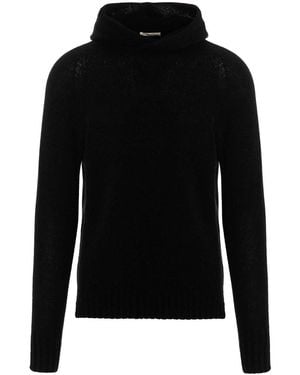 Ma'ry'ya Hooded Jumper - Black