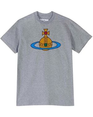Vivienne Westwood Oversized Classic Tshirt - Grey