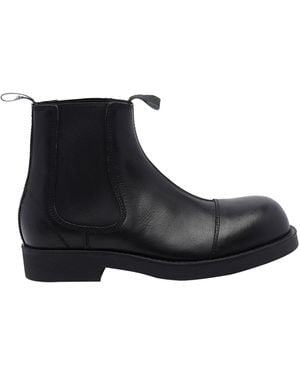MM6 by Maison Margiela Chelsea Biker Boots - Black