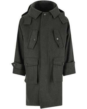Caruso Abrigo Midi - Negro