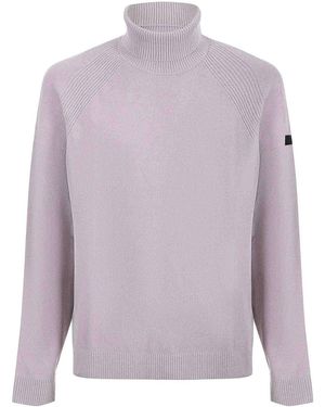 Rrd Chenille Turtleneck - Purple