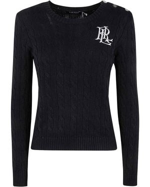 Ralph Lauren Montiva Long Sleeve Pullover - Blue