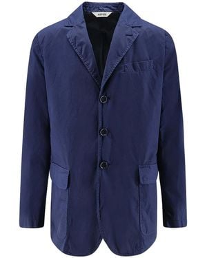 Aspesi Cotton Dillon Blazer - Blue