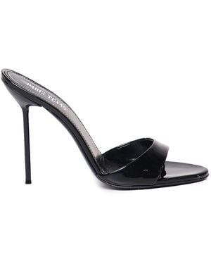 Paris Texas Mules - Black
