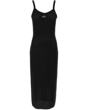 T By Alexander Wang Mesh Dress - Black