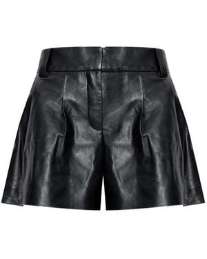 IRO Leather Shorts - Grey