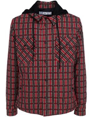 Off-White c/o Virgil Abloh Patterned Jacket - Red