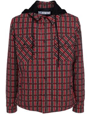 Off-White c/o Virgil Abloh Patterned Jacket - Red