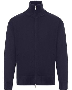 Nome Relaxed Fit 3-Yard Full Zip Jumper - Blue