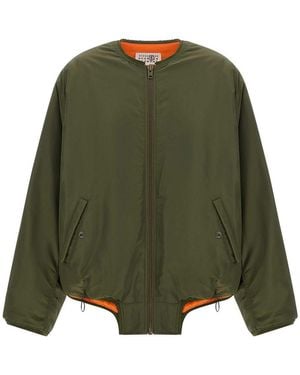 MM6 by Maison Margiela Sculptural Hem Jacket - Green