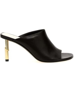 【関税込み】lanvin 'Sequence' mules Lanvin Sequence 75mm Leather Sandals | Brown | FARFETCH KW