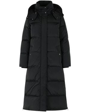 Woolrich Kelly High-Neck Nylon Down Jacket - Black