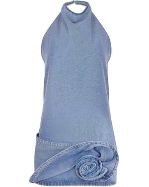 Magda Butrym Dress Made Of - Blue