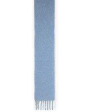Marni Alpaca Blend Scarf - Blue