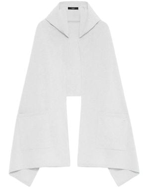 Weekend by Maxmara Delfinone Cashmere Shal By Max Mara Eekend - White