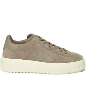 Hogan H-Stripes Trainers - Brown