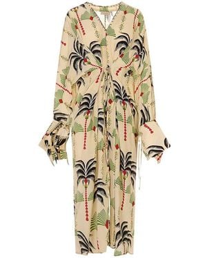 Anjuna Long Kimono - Metallic