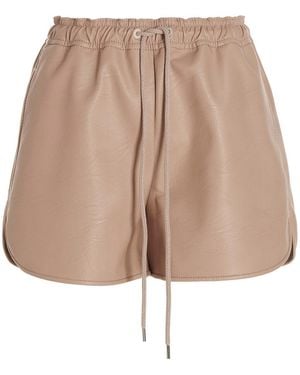 Stella McCartney Viscose Shorts - Natural