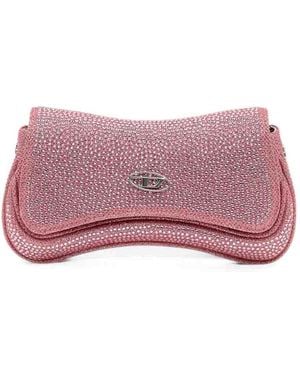 DIESEL Pochette Decorata - Rosa
