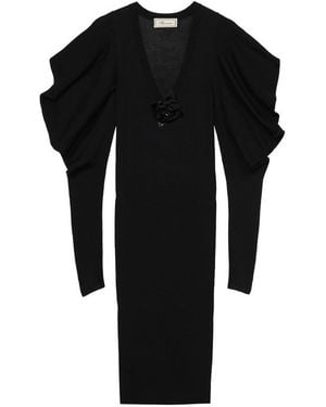 Blumarine Midi Dress - Black