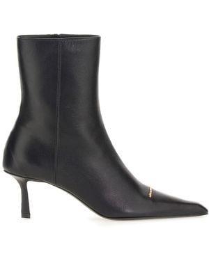 Alexander Wang Boot With Logo - Black