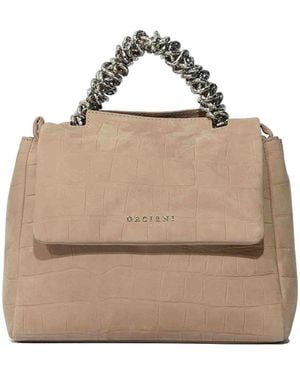 Orciani Sveva Twilight Small Hand Bag - Natural