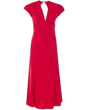 Twinset Ed Long Dress - Red