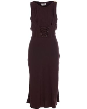 Elisabetta Franchi Dress - Purple