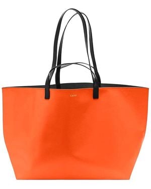CAHU Borsa Tote - Arancione