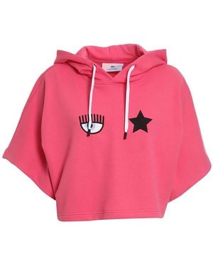 Chiara Ferragni Branded Hoodie - Pink