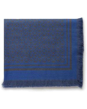 Ferragamo Gancini Stole - Blue